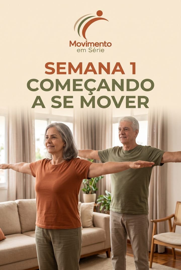 Capa do módulo Semana 1, Começando a se mover